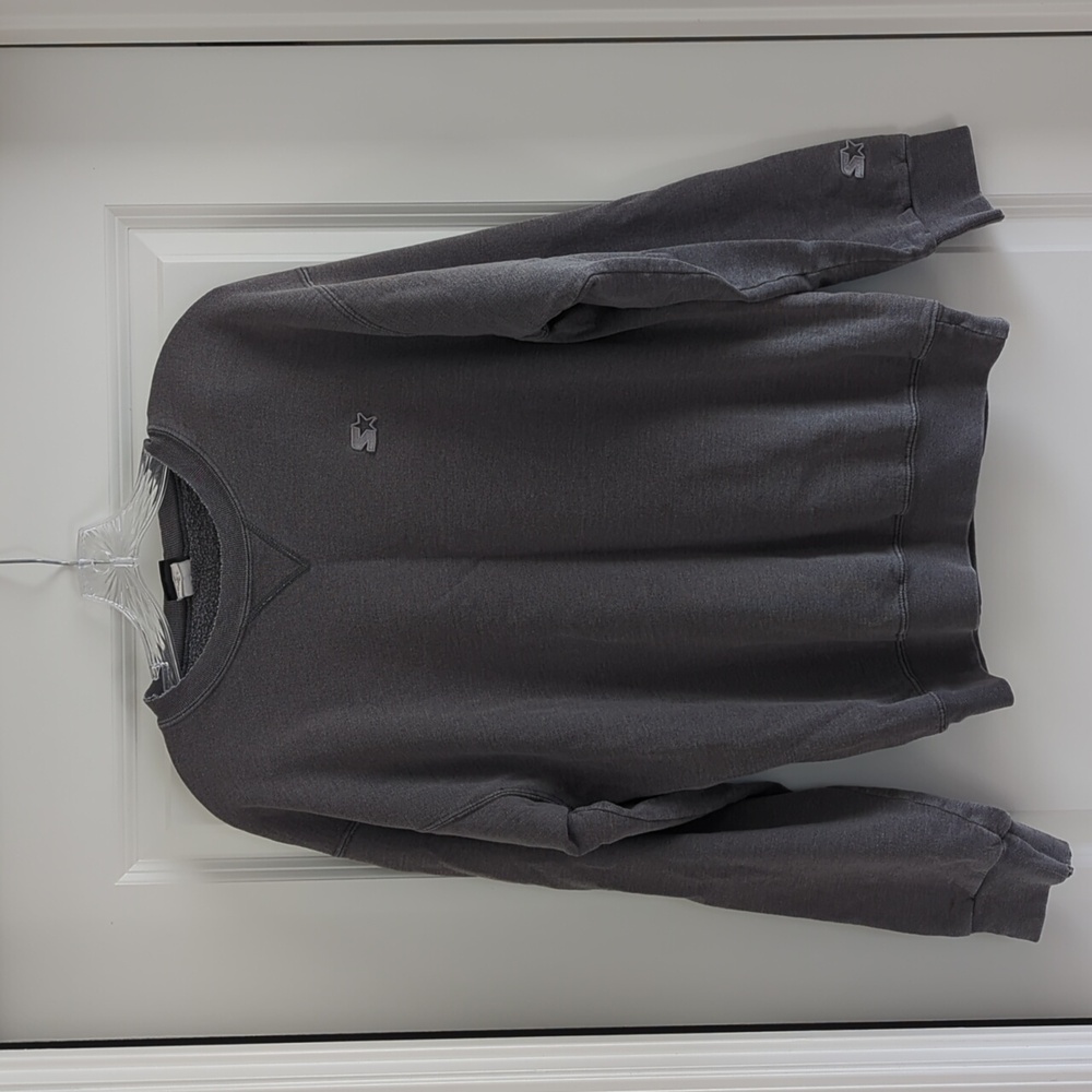 Starter sweatshirt grey large